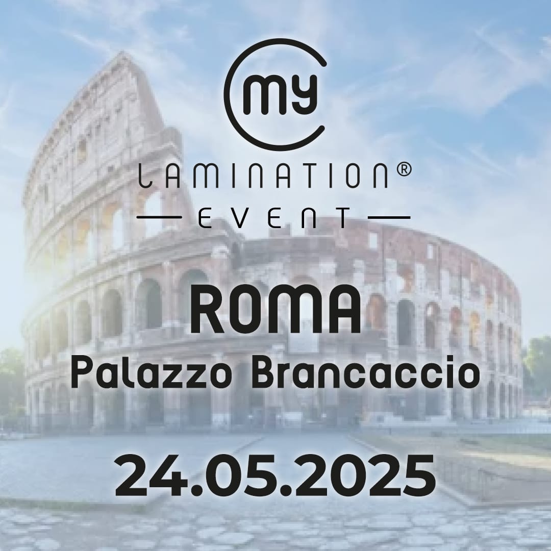 evento ufficiale my lamination al Palazzo Brancaccio a Roma il 24 maggio 2025